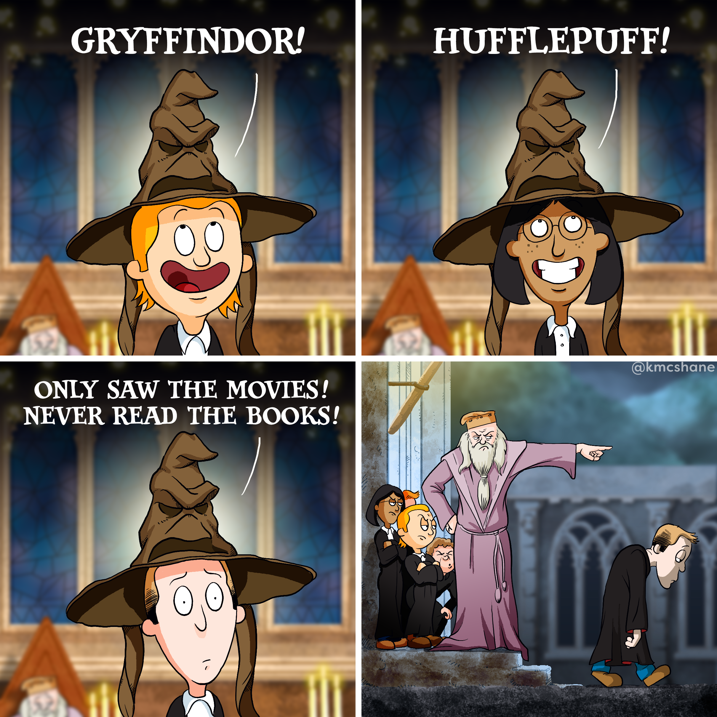 The Hogwarts Sorting Hat Is A Jerk