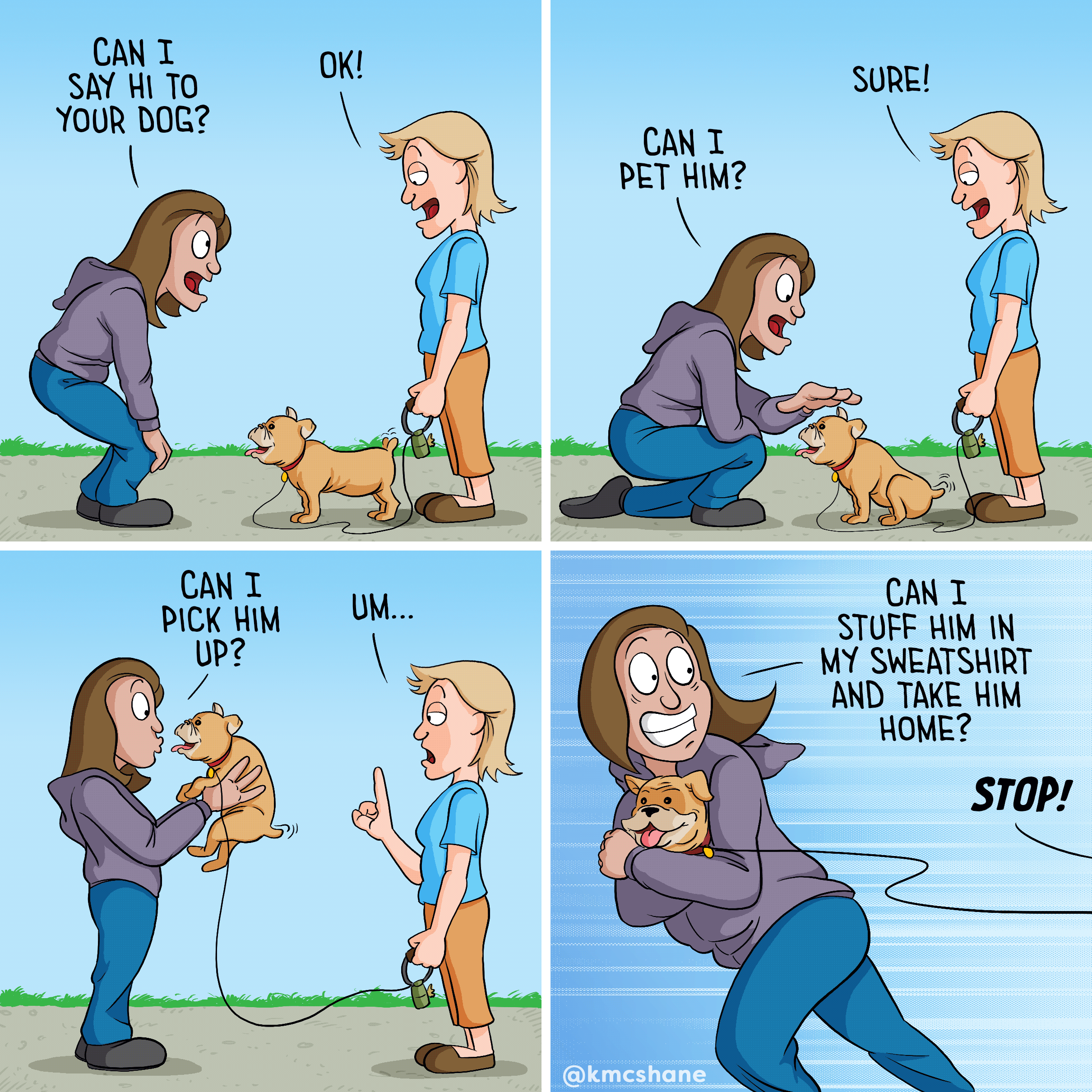 How To Greet A Stranger’s Dog