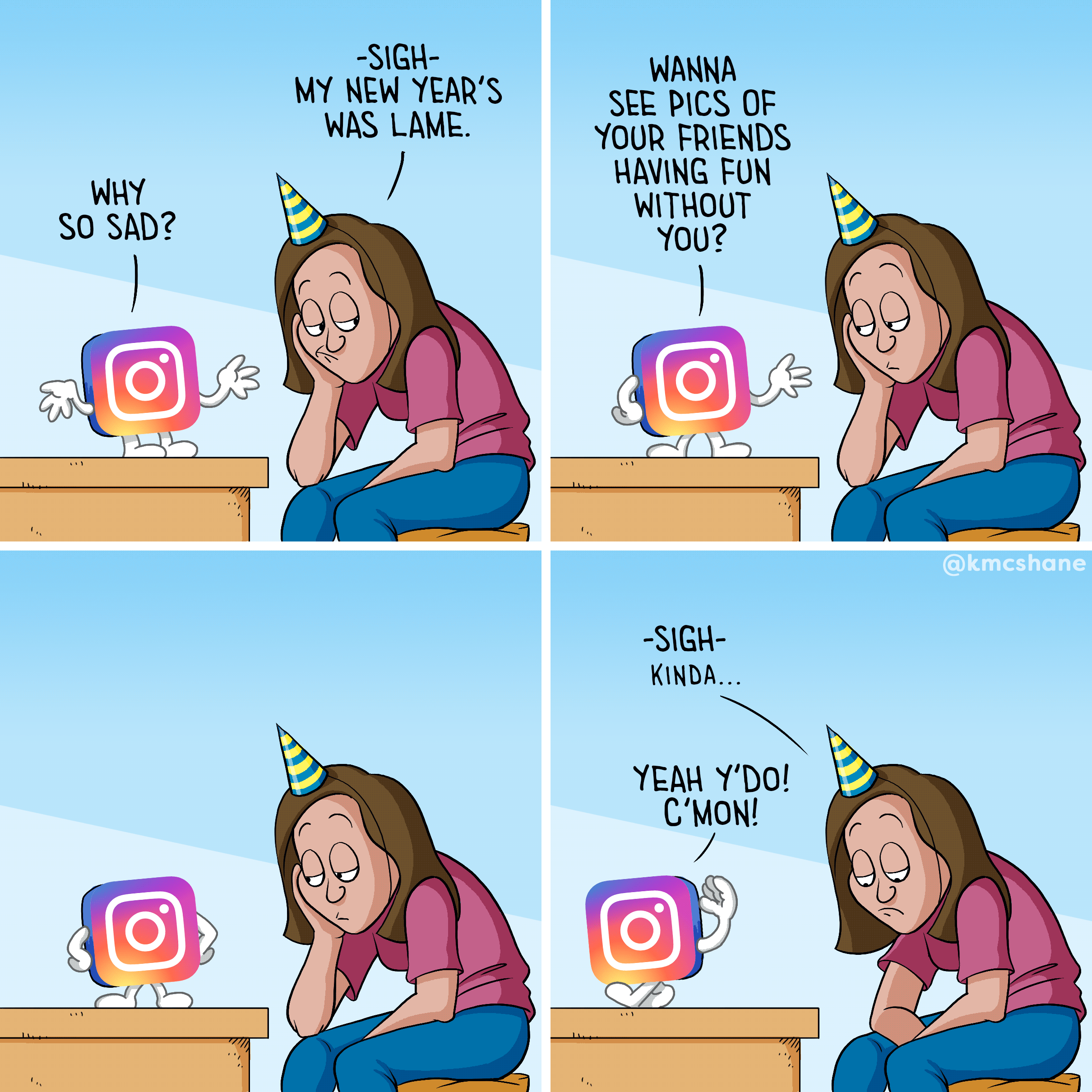 Oh Instagram, you're still the worst. New Year’s with Instagram