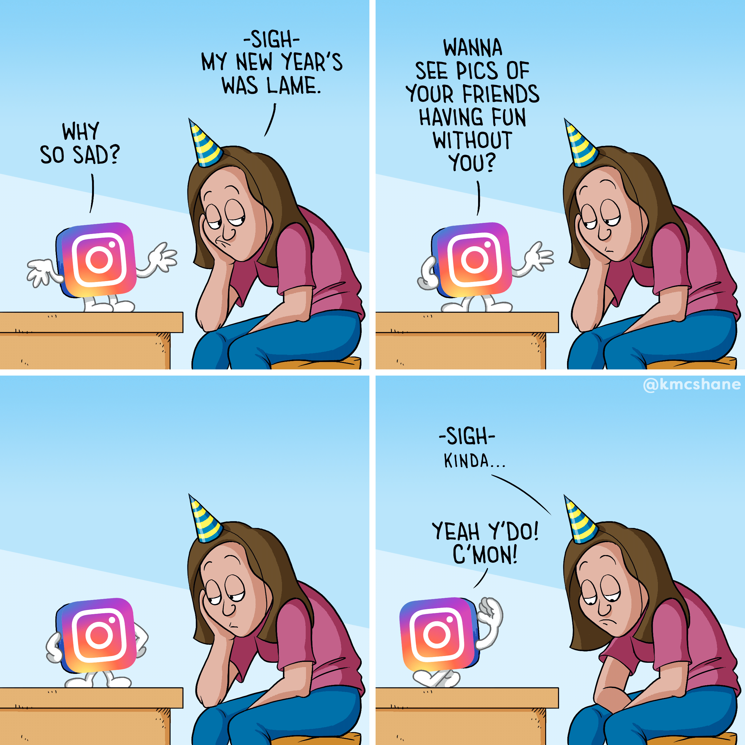 New Year’s with Instagram