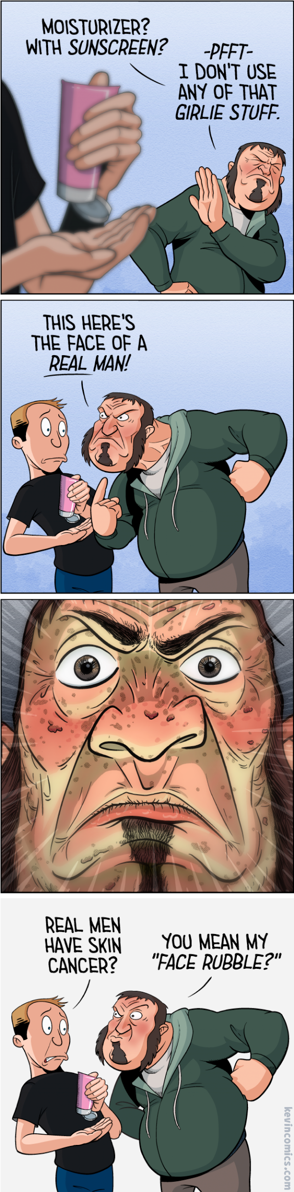 The Face of a Real Man