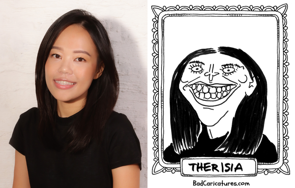 A terrible caricature of Therisia